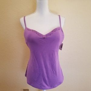 🦋 Basic Editions  lavender top. Size XL